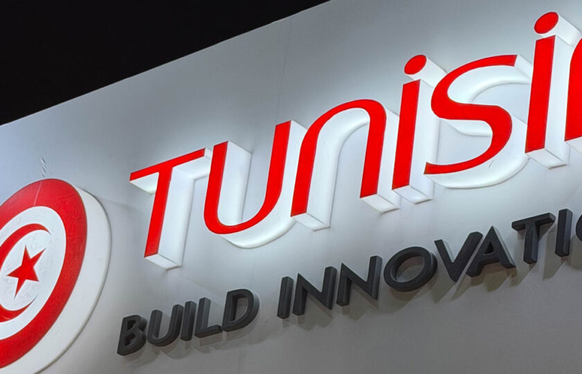 Tunisia national pavilion at GITEX Africa 2026 in Marrakech highlighting technology innovation and exhibition stand design