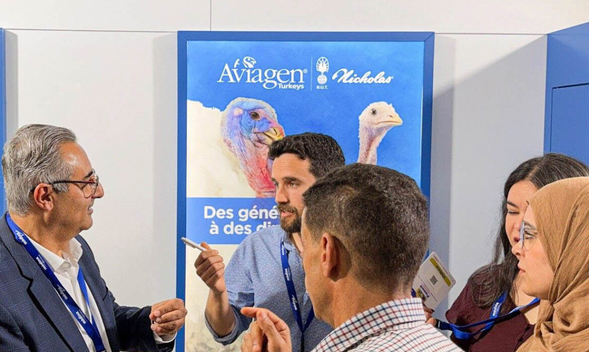 Aviagen Turkeys PAMED EXPO 2026 stand au Medina Expo Hammamet Tunisie