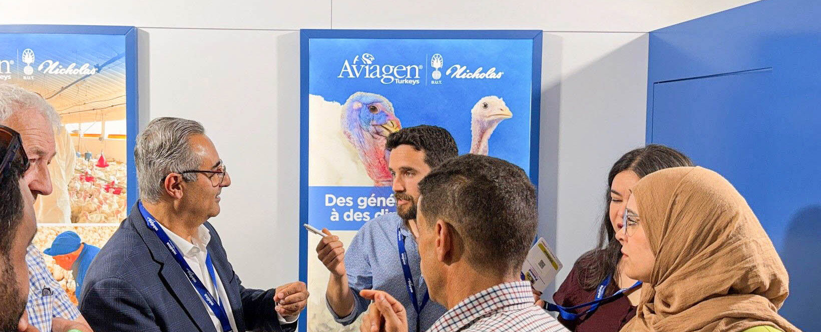 Aviagen Turkeys PAMED EXPO 2026 stand au Medina Expo Hammamet Tunisie